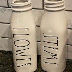 Rae Dunn vases/bottles